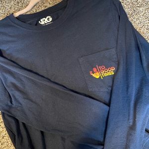 Rowdy Gentleman Size Medium Long Sleeve Tee